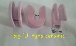 Manufacturers Exporters and Wholesale Suppliers of Big U Type Ceramic Eyelets Gurgaon Haryana